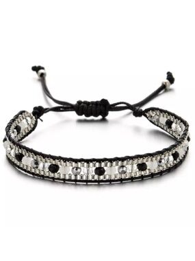 ⭐️ 5 for $25 Bohemian Weave Rope Crystal Bracelet
